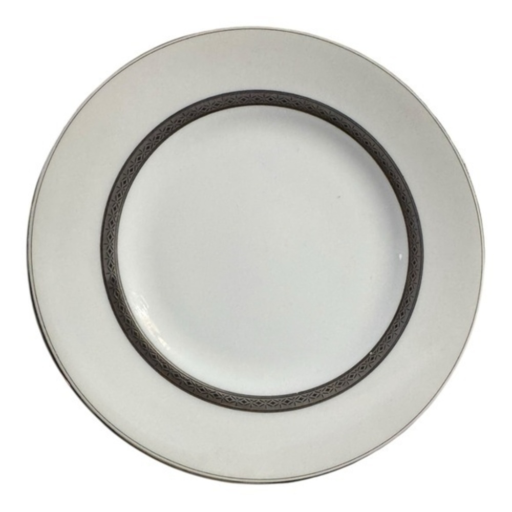 Waterford Carina Platinum Fine English China‎ Salad Plate Made In England - NWT